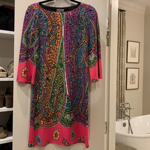Size 2 pullover Muse dress in bright colors
